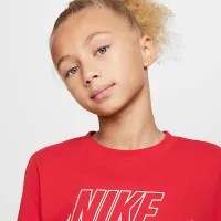 Nike Swoosh Big детские волейбольные футболка цвет красный