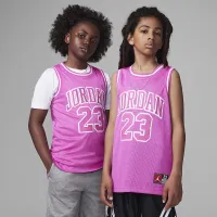 Nike Jordan 23 Jersey Big Kids Top Pink