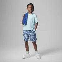 Nike Jordan MJ Brooklyn Essentials Big детские футболка цвет зеленый