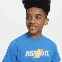 Nike Sportswear Big дитячі футболка блакитний
