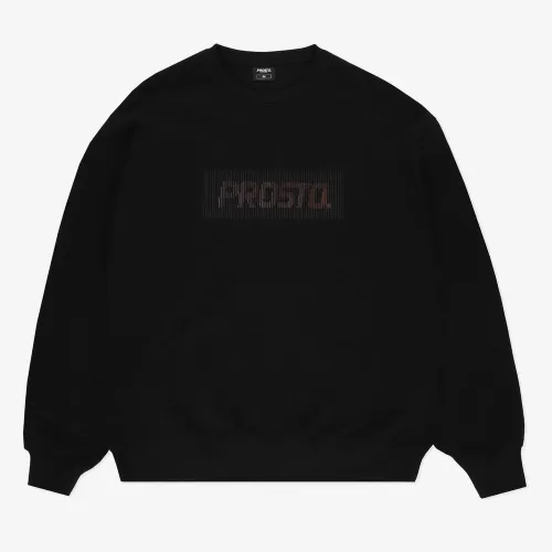 Кофта/футболка Prosto Crewneck Cameleo KL242MSWE1031 -  Черная