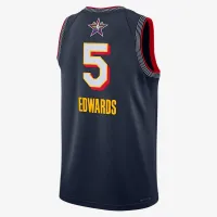 Nike Anthony Edwards 2025 NBA All-Star Game Unisex Jordan Brand Dri-FIT NBA Swingman Jersey блакитний