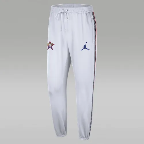 Nike 2025 All-Star Weekend Showtime мужские Jordan NBA Pants цвет белый