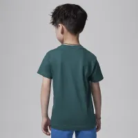 Nike Jordan Little дитячі Jumpman Air Embroideколір червоний футболка колір зелений