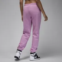 Nike Jordan Brooklyn Fleece жіноча Pants колір фіолетовий