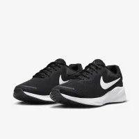 Nike Revolution 7 женская Road Running Кроссовки (Extra Wide) цвет черный