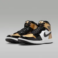 Nike Air Jordan I High G чоловічі для гольфу Кросівки колір чорний