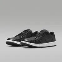 Nike Air Jordan 1 Low G для гольфа Кроссовки цвет черный
