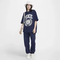 Nike Sportswear Essential женская оверсайз футболка синий