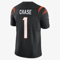 Ja'Marr Chase Cincinnati Bengals чоловічі Nike Dri-FIT NFL Limited Football Jersey колір чорний
