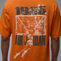 Nike Jordan Brooklyn чоловічі оверсайз Graphic футболка Orange