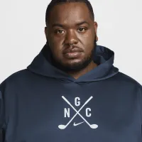 Nike для гольфа Club мужские для гольфа Толстовка с капюшоном синий