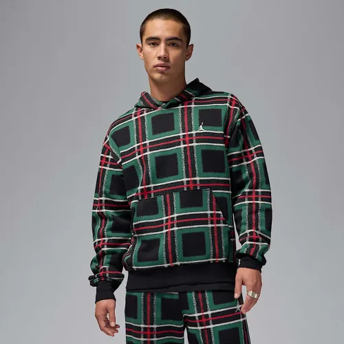 Nike Jordan Essentials чоловічі Fleece Pullover Толстовка з капюшоном колір чорний