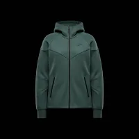 Nike Sportswear Tech Fleece Windrunner женская Full-Zip Толстовка с капюшоном цвет зеленый
