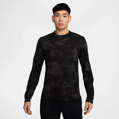 Nike Primary чоловічі Dri-FIT Long-Sleeve Fitness Top колір сірий