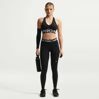 Nike Pro женская Mid-Rise Full-Length лосины цвет черный