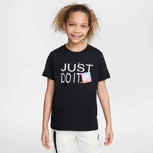 Nike Sportswear Big детские футболка цвет черный