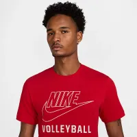Nike Swoosh чоловічі волейбольні футболка колір червоний