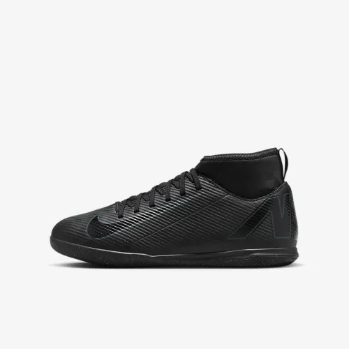 Nike Jr. Mercurial Superfly 10 Club Little/Big детские IC High-Top Soccer Кроссовки цвет черный