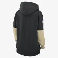 New Orleans Saints Sideline Essential жіноча Nike NFL Pullover Толстовка з капюшоном колір чорний