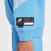 Nike Air Big дитячі Fleece Pullover Толстовка з капюшоном блакитний