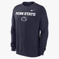 Penn State Nittany Lions Primetime Primary Stack чоловічі Nike College Pullover Crew блакитний