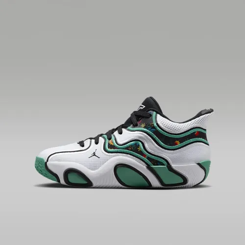 Nike Tatum 3 Big дитячі баскетбольні Кросівки колір білий