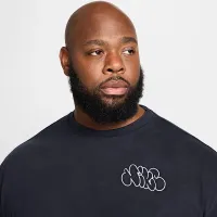 Nike чоловічі Max90 баскетбольні футболка колір чорний