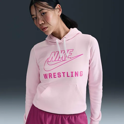Nike жіноча Wrestling Pullover Толстовка з капюшоном Pink