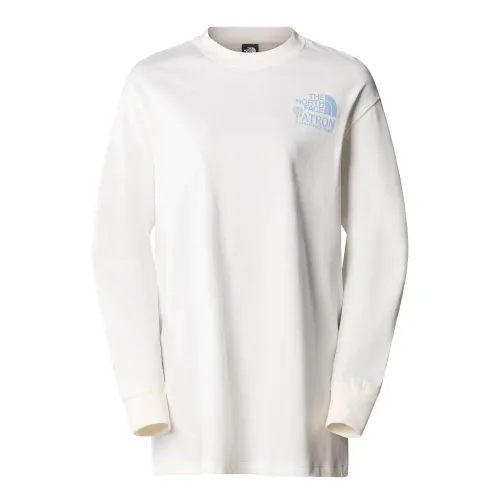 Футболка The North Face Nature LS 0A87DZQLI1 - Біла