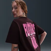 Nike Sportswear женская Loose футболка цвет красный