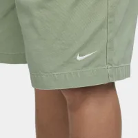 Nike Life мужские Pleated Chino шорты цвет зеленый
