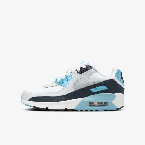 Nike Air Max 90 Big детские Кроссовки цвет белый