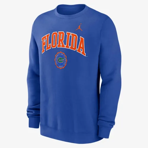 Nike Florida Gators Arched Seal чоловічі Jordan College Pullover Crew блакитний