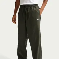 Nike Sportswear Club мужские Pants цвет зеленый