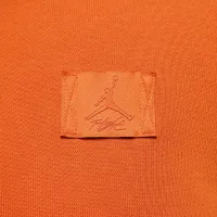 Nike Jordan Flight Fleece женская Cropped Satin-Lined Толстовка с капюшоном Orange