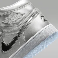 Nike Air Jordan 1 High G NRG мужские для гольфа Кроссовки цвет серый