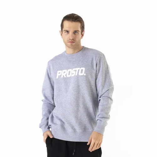 Кофта/футболка Prosto Klasyk Crewneck Yimello KL232MSWE1053 - Сіра