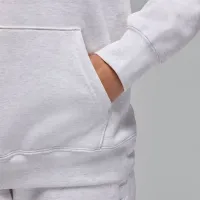 Nike Jordan Flight Fleece женская Satin-Lined Pullover Толстовка с капюшоном цвет коричневый