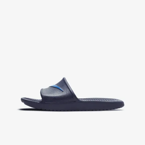 Nike Кава Shower Little/Big Kids' Slides Blue