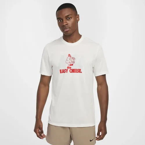 Nike чоловічі Dri-FIT Baseball футболка колір білий