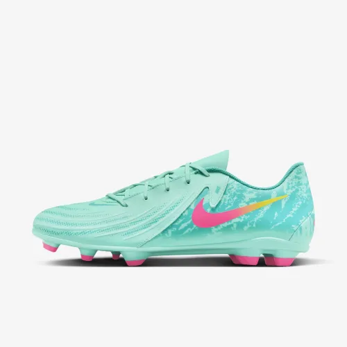 Nike Phantom GX 2 Club LV8 MG Low-Top Soccer Cleats цвет зеленый