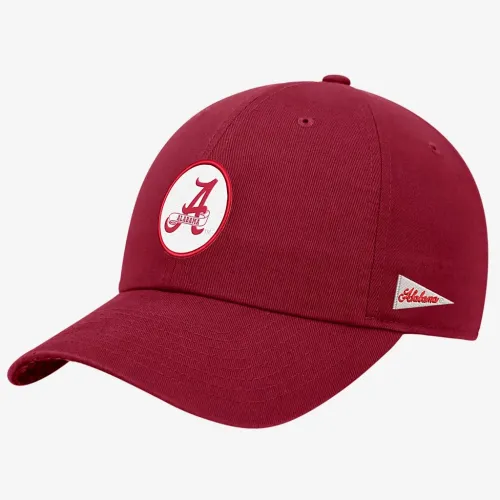 Alabama Logo Nike College Adjustable Cap цвет красный