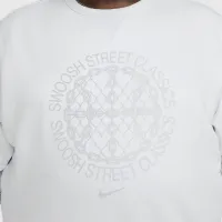 Nike Standard Issue мужские Dri-FIT баскетбольные Crew-Neck свитшот цвет серый