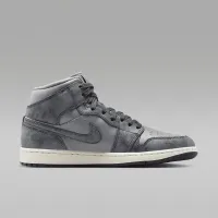 Nike Air Jordan 1 Mid SE жіноча Кросівки колір сірий