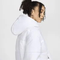 Nike Sportswear Classic Puffer женская Therma-FIT Loose Hooded Куртка цвет белый