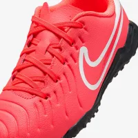 Nike Jr. Tiempo Legend 10 Club Little/Big детские Turf Low-Top Soccer Кроссовки Pink