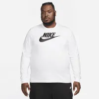 Nike Sportswear мужские Long-Sleeve футболка цвет белый