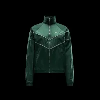 Nike Windrunner жіноча Loose UV Woven Full-Zip Куртка колір зелений
