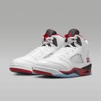Nike Air Jordan 5 Retro мужские Кроссовки цвет белый